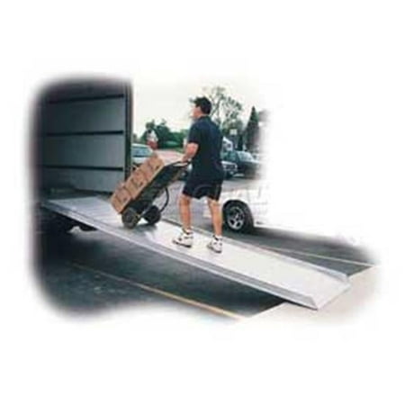 Vestil Manufacturing AWR-38-16B Hook Style Walk Ramp, 38 in. x 16 ft. - 1000 lbs