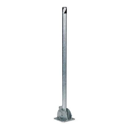 Vestil Manufacturing BOL-FD-36-G 42 in. Fold-Down Steel Bollard - Galvanized
