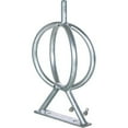 thumbnail image 1 of Vestil Manufacturing BR-GL-G Ground Flange Mount Bike Rack with 2-Bike, Galvanized, 1 of 1
