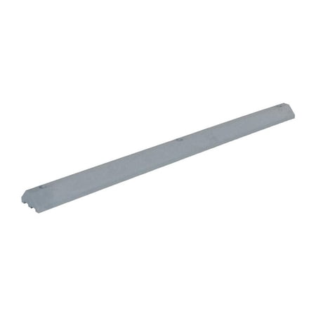 72 In. Recycled Gray Plastic Car Stop