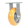 thumbnail image 1 of Vestil Manufacturing CST-F34-6X2SI-R 6 x 2 in. Aluminum Rigid Caster, Orange, 1 of 1