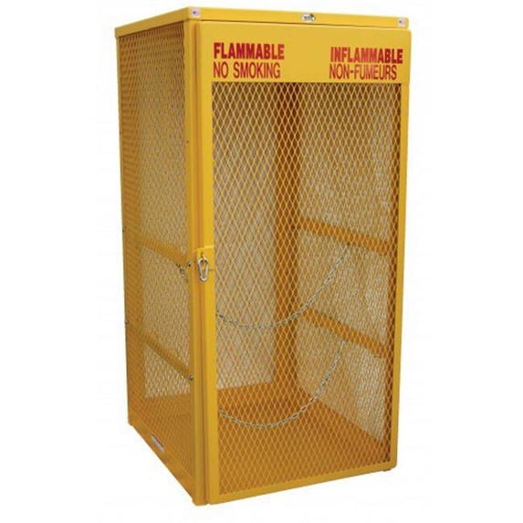 Vestil Manufacturing CYL-G-12-CA Canadian Cylinder Storage Cabinet - 12 Capacity