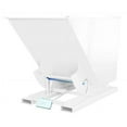 thumbnail image 1 of Vestil Manufacturing D-100-HD-WHT 1 cu. Yards Heavy Duty Self-Dump Hopper - White, 6000 lbs, 1 of 1