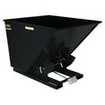 thumbnail image 1 of Vestil Manufacturing D-200-HD-BLK-SG 2 cu. Yards Heavy Duty Self-Dump Hopper, Semi Gloss Black - 6000 lbs, 1 of 1