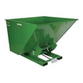 thumbnail image 1 of Vestil Manufacturing D-300-MD-GRN-T 3 cu. Yards, 4000 lbs Medium Duty Self-Dumping Steel Hopper - Green, 1 of 1