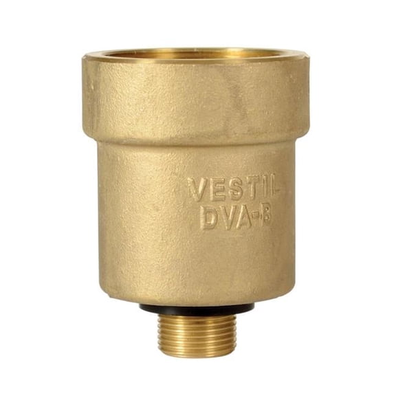 Vestil Manufacturing DVA-B 2 in. Brass Drum Vent Adapter