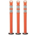 thumbnail image 1 of Vestil Manufacturing FSP-24-O-PS 24 x 2 in. Permanent Sign Post with Base - Orange, 1 of 1