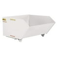thumbnail image 1 of Vestil Manufacturing H-150-HD-WHT 1.5 cu. Yards Low Profile Heavy Duty Hopper - White, 1 of 1
