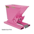 thumbnail image 1 of Vestil Manufacturing H-150-LD-BG 1.5 cu. Yards Light Duty Low Profile Hopper, Bubble Gum Pink, 1 of 1