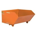 thumbnail image 1 of Vestil Manufacturing H-25-HD-ORG-C 0.25 cu. Yards Low Profile Heavy Duty Hopper - Orange, 1 of 1