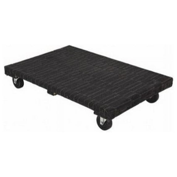Vestil Manufacturing HDOSC-2436-12 24 x 36 in. Carpeted Hardwood Dolly - 1.2K lbs