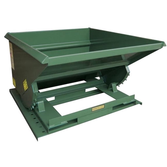 Vestil Manufacturing HOP-100-MD 1 cu. Yards Self-Dump Medium Duty Hopper, 4000 lbs