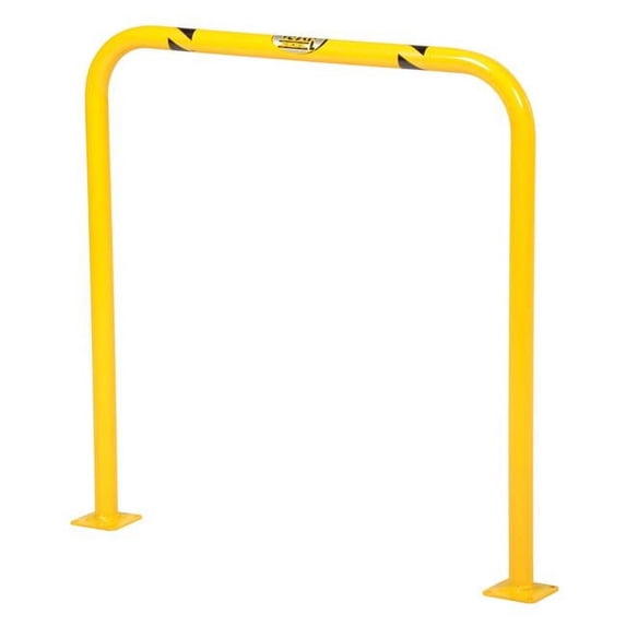Vestil Manufacturing HPRO-36-36-2 36 x 36 x 2 in. High Profile Machinery Guards & Rack - Yellow