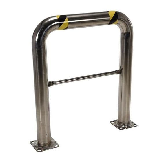 Vestil Manufacturing HPRO-SS-36-42-4 Stainless Steel High Profile Rack Guard, 36 x 42 x 4 in.