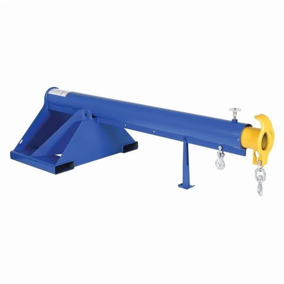 Vestil Manufacturing LM-1T-3-24 24 in Forks Telescoping Lift Boom, 3000 lbs