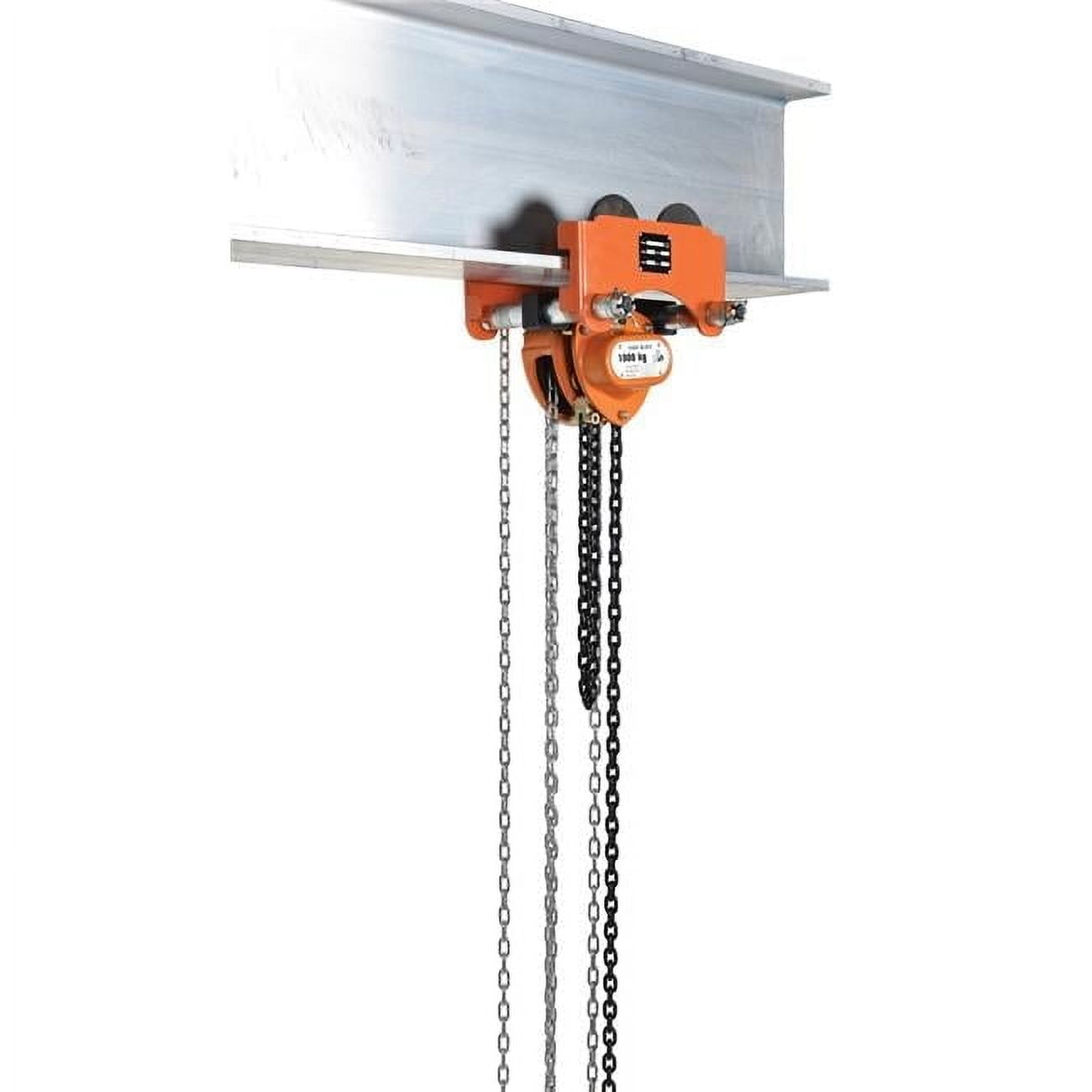 Vestil Manufacturing LOW-2G Low Headroom Chain Hoist Trolley Gear, 2000 lbs