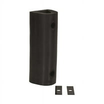 Vestil Manufacturing M-6-18 Extruded Rubber Fender Bumper, 18 x 6 x 6 in.