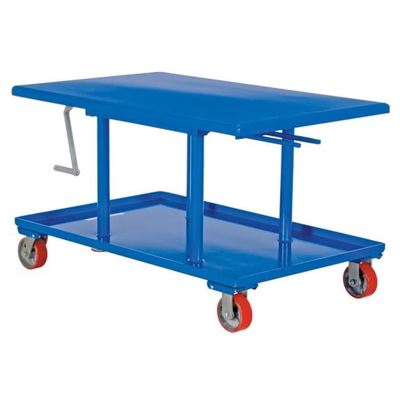 Vestil Manufacturing MT-3042-LP 30 x 42 in. Low Profile Mechanical Post Table