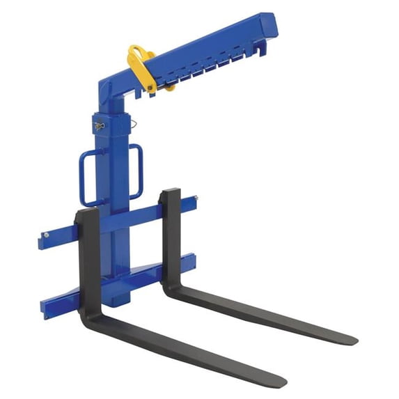 Vestil Manufacturing OLA-4-42-DLX 4000 lbs Deluxe Overhead Load Lifter with 42 in. Fork