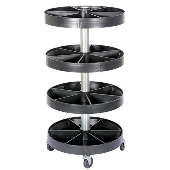 Vestil Manufacturing  19.5 x 19.5 in. Portable Parts Bin - 200 lbs