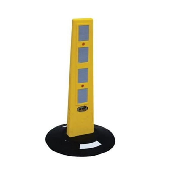 Vestil Manufacturing PBOL-24 13.25 x 13.25 x 23 in. Poly Bollard Barricade