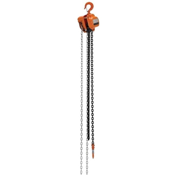 Vestil Manufacturing PHCH-2-10 10 ft. Professional Chain Hoist - 2000 lbs