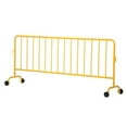 thumbnail image 1 of Vestil Manufacturing PRAIL-102-HD-Y-WW Heavy Duty Yellow Barrier with 2 Wheels, 1 of 1
