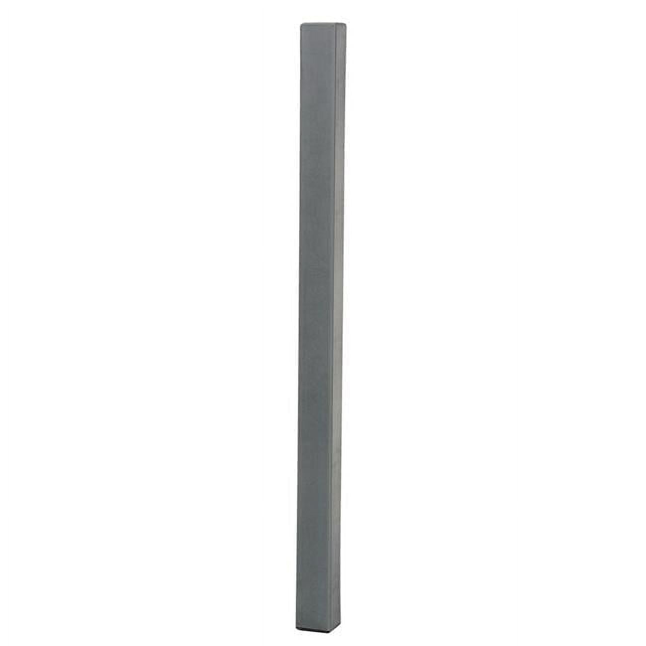 Vestil Manufacturing PVC-A-3-GY 3 in. PVC Corner Guard with Aluminum Insert, Gray