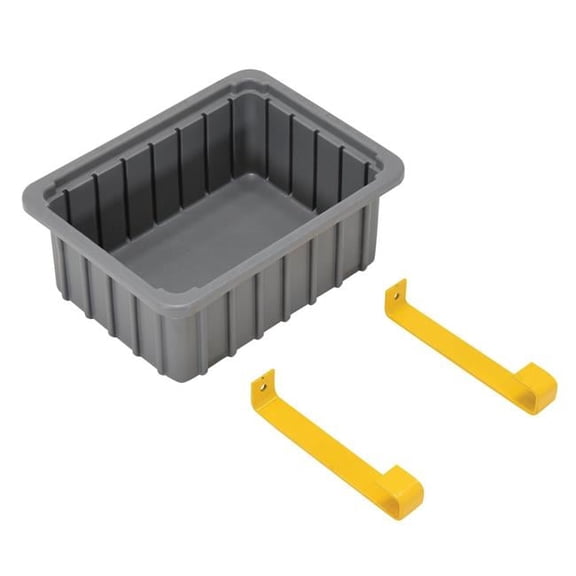 Vestil Manufacturing RDC-1000-DPN Optional Drip Pan with Brackets for Rotating Drum Cart