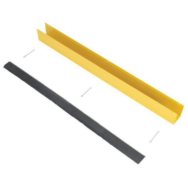 Vestil Manufacturing RUD-48 48 in. Rack Guard with Rubber Bumper Insert