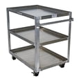 thumbnail image 1 of Vestil Manufacturing SCA3-2848 Aluminum Service Cart with Three 28 x 48 in. Shelves, 1 of 1