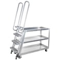 thumbnail image 1 of Vestil Manufacturing SPA-HD-2252-5PU High Duty Stock Picker Truck, Poly-On-steel, 1 of 1