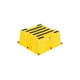 thumbnail image 1 of Vestil Manufacturing SPN-1-YL 1 Step Nestable Poly Step Stool, Yellow, 1 of 1
