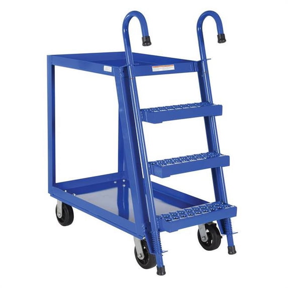 Vestil Manufacturing SPS2-2236-6MR 22 x 36 in. Rubber & Steel 2 Shelf Stock Picker