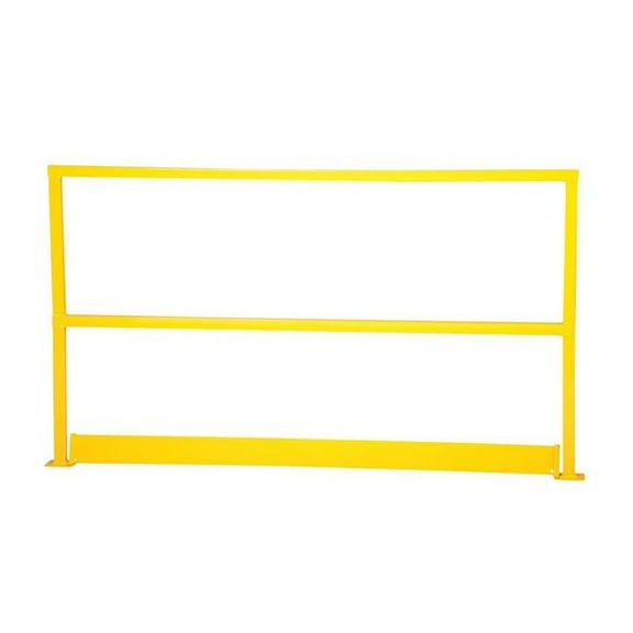 Vestil Manufacturing SQ-72-TB 72 in. Square Safety Handrail with Toeboard