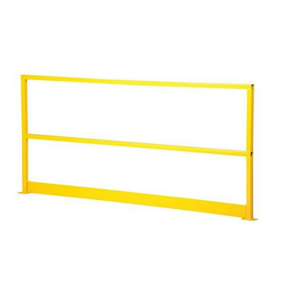 Vestil Manufacturing SQ-84-TB 84 in. Square Safety Handrail with Toeboard