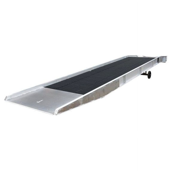 Vestil Manufacturing SY-168436-L 86 in. x 36 ft. Steel Grating Aluminium Yard Ramp
