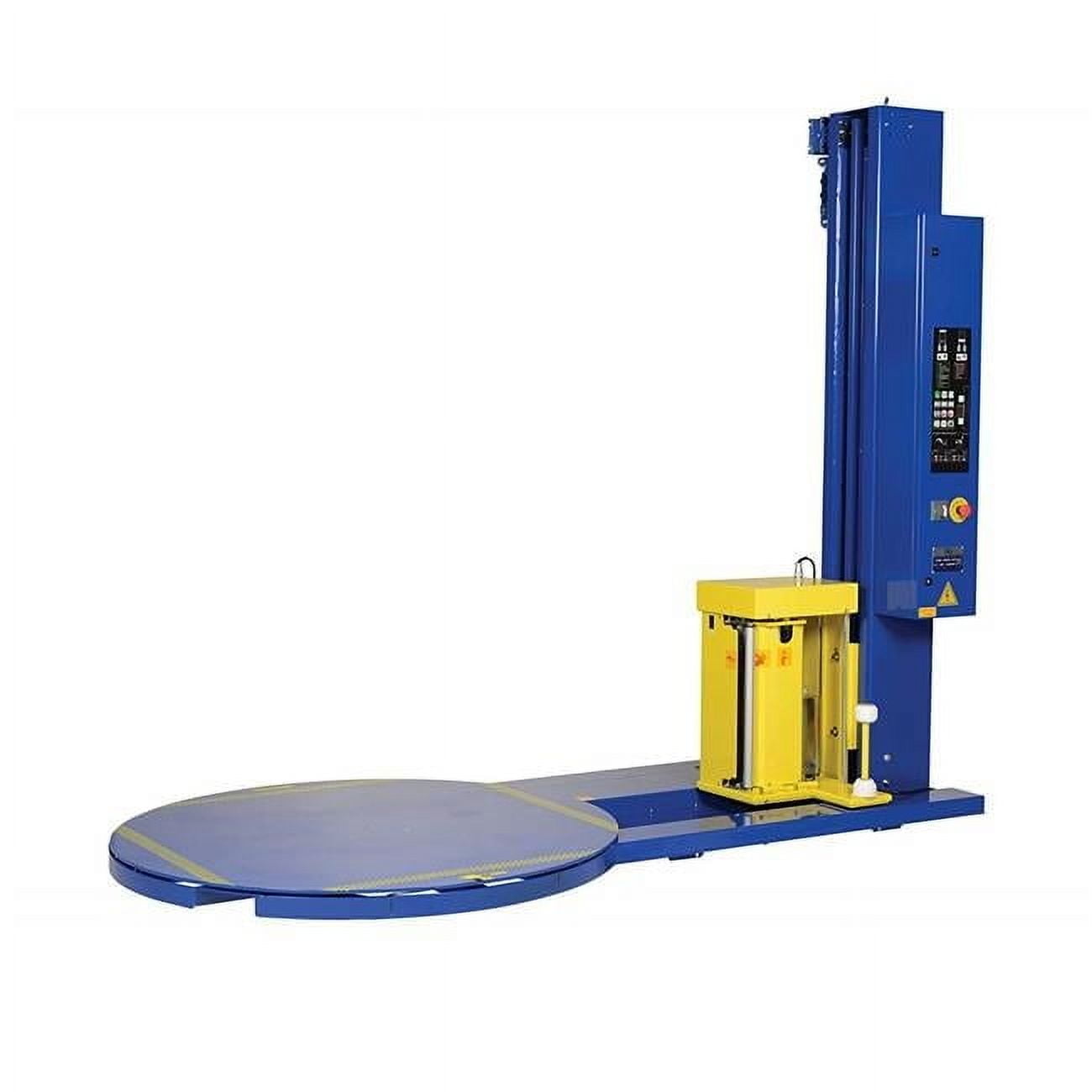Machine Twisted Ramp Vestil Manufacturing Semi-Automatic Stretch Wrap Machine Approach Ramp ...
