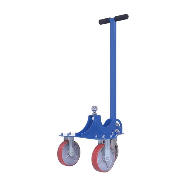 Vestil Manufacturing  Steel Hitch Mover 3 Wheel Hand Truck with 2.31 in. Ball Diameter, 2000 lbs Capacity - Blue