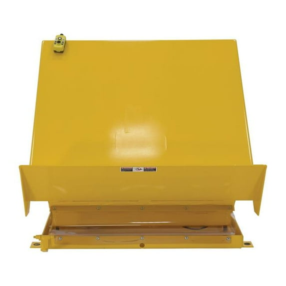 Vestil Manufacturing UNI-4048-4-YEL-115-1 40 x 48 in. 4000 lbs Scissor Lift Table - Yellow, 115V & 1 Phase
