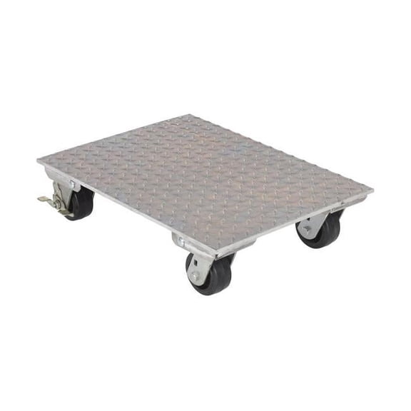 Vestil Manufacturing VPLDO-A-1824 18 x 24 in. Aluminum Plate Dolly - 1200 lbs