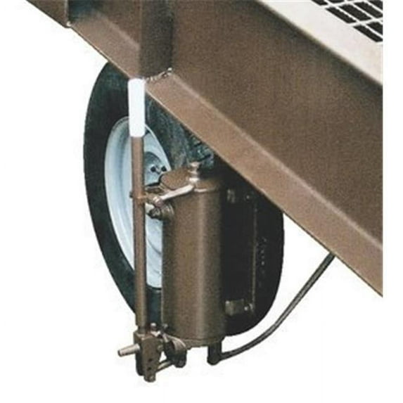 Vestil Manufacturing YR-HL-DC Yard Ramp Optional Pneumatic Tire & DC Power Lift