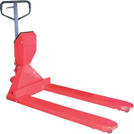 Vestil PM-2748-SCL-LP-PT Pallet Truck-Scale Printer- 27.5 x 48 in. - 5000 lbs