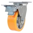 thumbnail image 1 of Vestil, Poly swivel total brake 5x2 990 pounds, Wheel Diameter 5 in, Package (qty.) 1 Model# CST-VE-5X2PUA-SWTB, 1 of 1