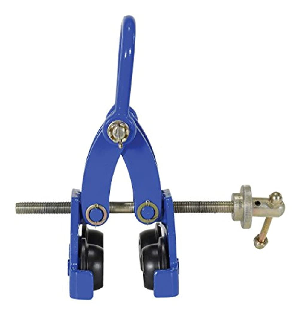 Vestil QIT-4 Steel Quick Install Manual Trolley with Powder Coat Finish ...