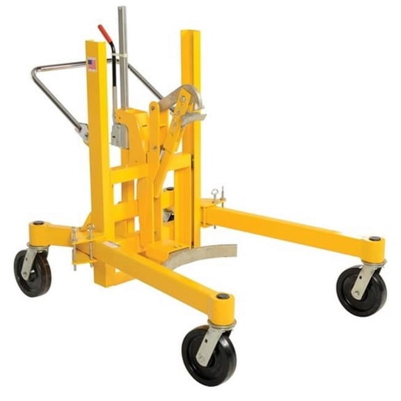 Vestil Ratchet Drum Transporter & Controller, 880 lbs