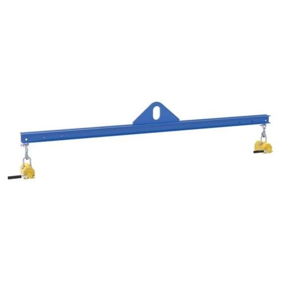 Vestil SBM-10-8-ML 96 in. Steel Magnetic Spreader Beam - Blue
