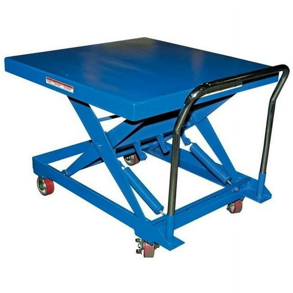 Vestil SCSC-500-4242 Steel Auto-Hite Cart, 42 x 42 in. - 500 lbs