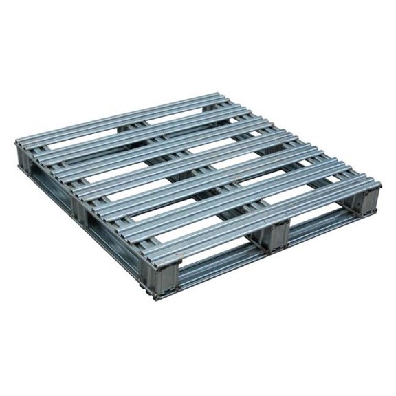 Vestil SPL-3636 Galvanized Finished Steel Pallet - 36 x 36 in.