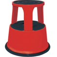 thumbnail image 1 of Vestil STEP-17-R 17 in. Red Rolling Step Stool, 1 of 2